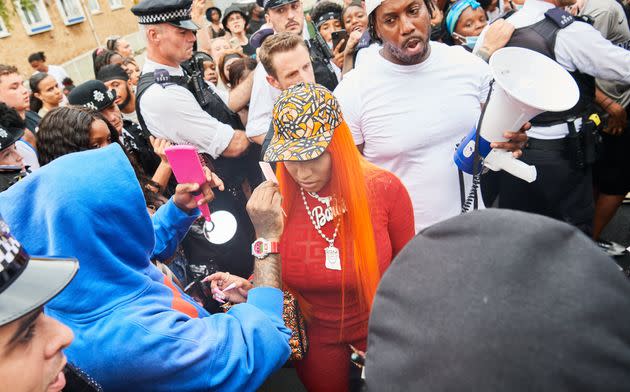 Nicki Minaj, ici à Londres, lundi 11 juillet. (Photo: Ki Price via Getty Images)