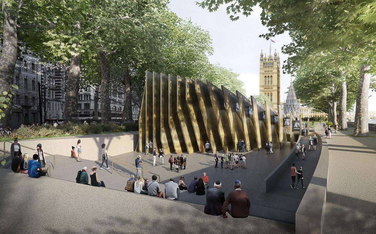 Lord Cameron insists Holocaust memorial must be built next to parliament