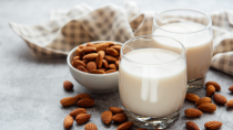 <p> If you're looking for a plant-based alternative to milk for your morning coffee or smoothie, then almond milk is not only dairy-free but it contains a high amount of anti-inflammatory vitamin E.  </p>