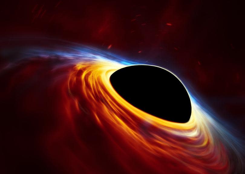 BlackHoleEatingStar