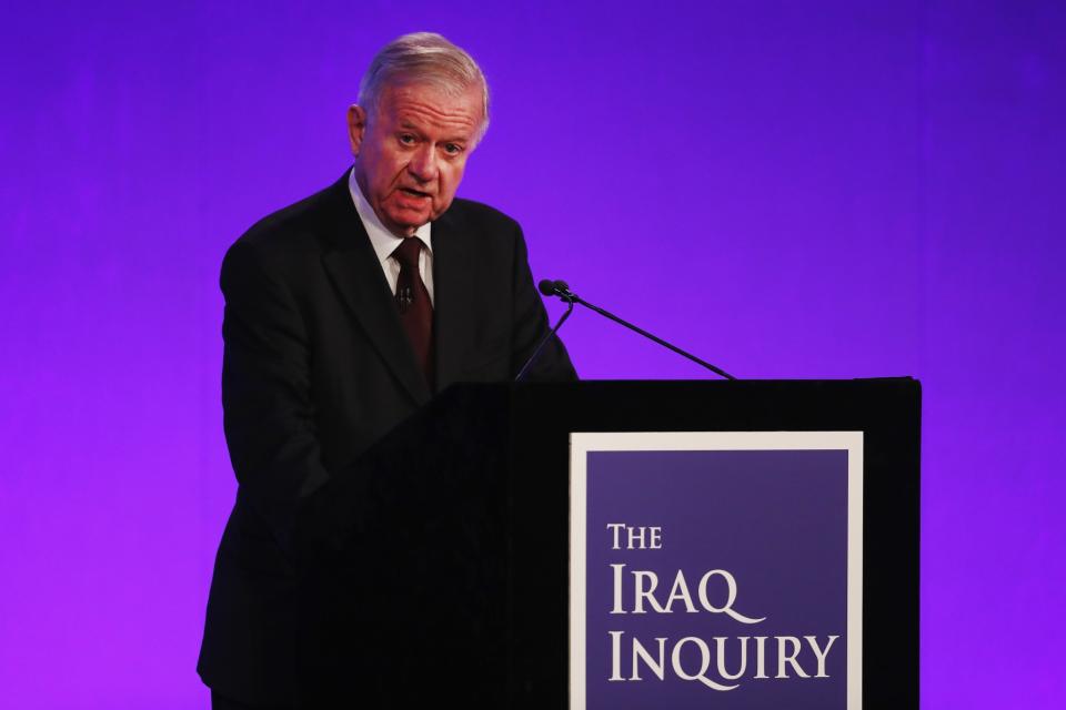 The Chilcot report on Britain’s role in the Iraq War