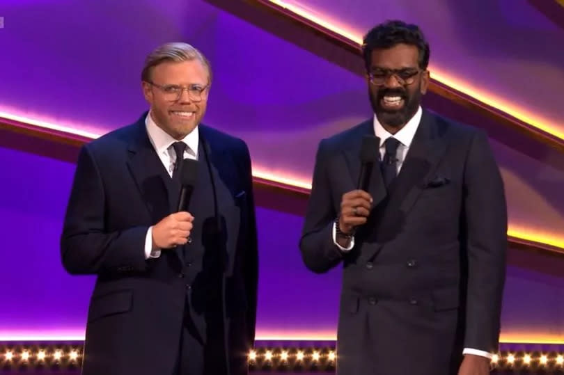 Rob Beckett and Romesh Ranganathan host the BAFTA TV Awards 2024