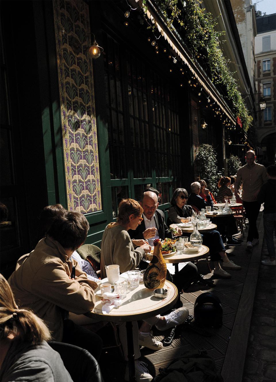 Café life in Saint-Germain-des-Prés; the Right Bank’s Golden Triangle has seen a recent revival.