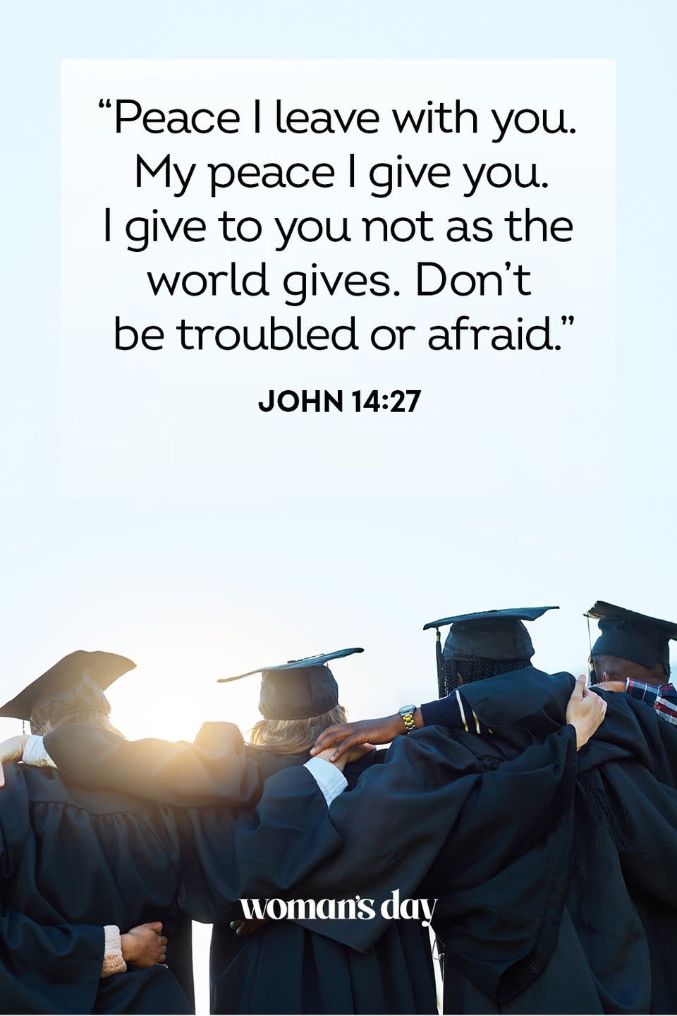 bible verses for graduation john 14 27