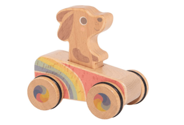 <p>Spoil little ones with the cutest wooden toys from Tiger Tribe!</p><p><strong><a href="https://www.amazon.com/Tiger-Tribe-Rainbow-Roller-Hound/dp/B089QSKJRC?&linkCode=ll1&tag=parade03-20&linkId=33647e09ccff50bc43d8687dafcacf54&language=en_US&ref_=as_li_ss_tl" rel="nofollow noopener" target="_blank" data-ylk="slk:Tiger Tribe Rainbow Roller, $12.30 on Amazon;elm:context_link;itc:0;sec:content-canvas" class="link ">Tiger Tribe Rainbow Roller, $12.30 on Amazon</a></strong></p><p>Amazon</p>
