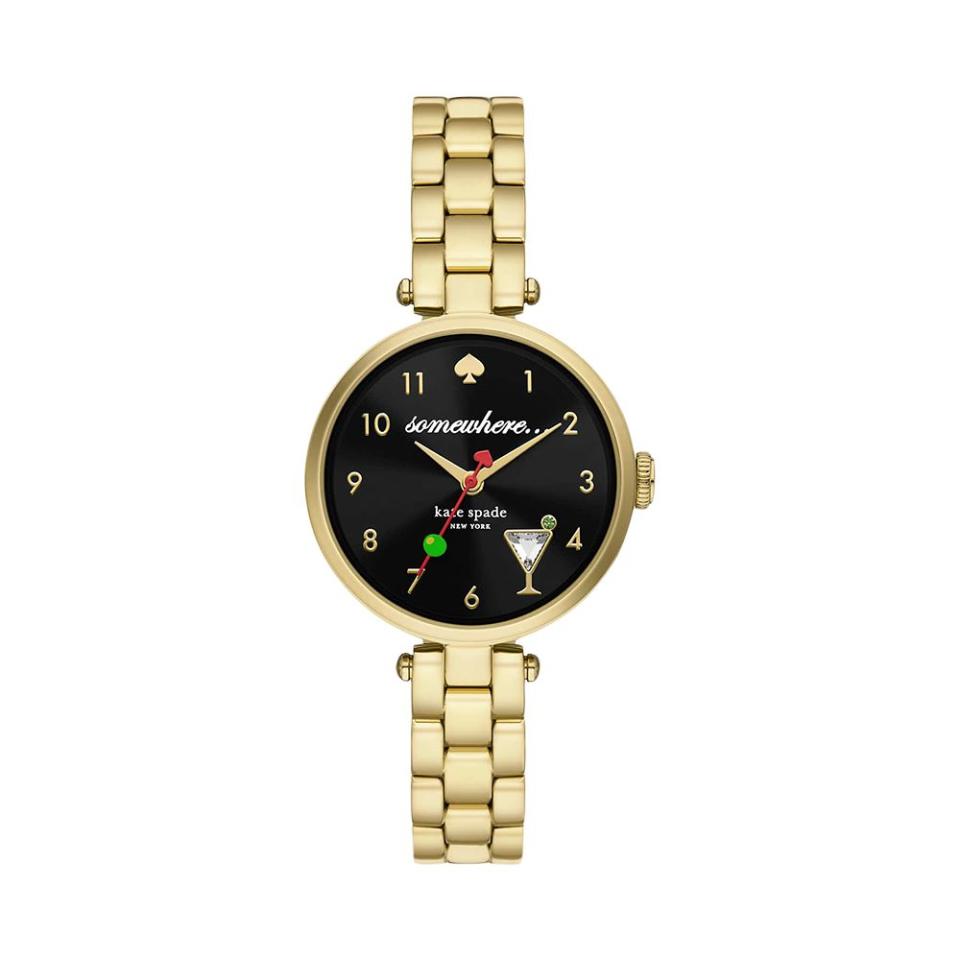 <p><a href="https://go.redirectingat.com?id=74968X1596630&url=https%3A%2F%2Fwww.katespade.com%2Fproducts%2Fholland-gold-tone-stainless-steel-watch%2FKSW1806.html&sref=https%3A%2F%2Fwww.elle.com%2Ffashion%2Fshopping%2Fg38638789%2Fsentimental-gifts%2F" rel="nofollow noopener" target="_blank" data-ylk="slk:Shop Now;elm:context_link;itc:0;sec:content-canvas" class="link ">Shop Now</a></p><p>Holland Gold-Tone Watch</p><p>katespade.com</p><p>$228.00</p>