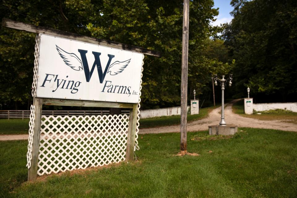 Fredericka and Robert Wagner established Flying W Farms at 6851 Camp Creek Road in Lucasville in 1975, according to its website. In 1984, they registered the winged W logo – used on farm signs and trucks – with the Ohio Secretary of State.