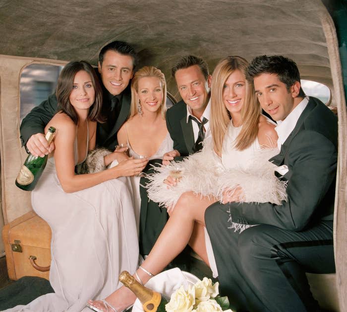 The cast of "Friends"