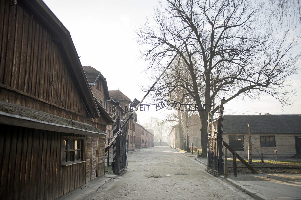 El antiguo campo de concentración de Auschwitz, ahora Museo Estatal de Auschwitz-Birkenau, en Polonia. Cuando se reunió la Conferencia de Wannsee, el genocidio ya estaba en marcha. (James Hill/The New York Times)