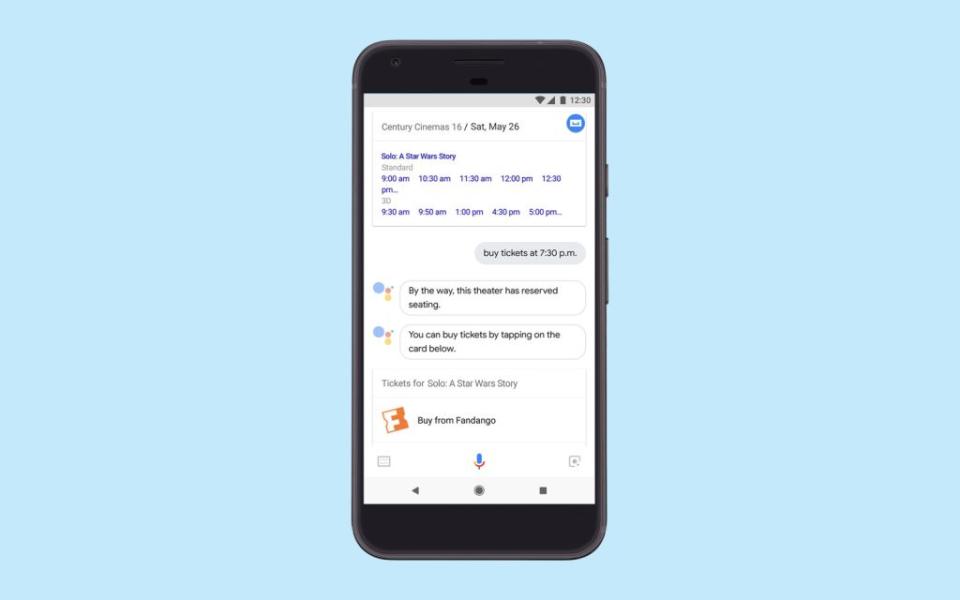 best Google Assistant commands: Book movie tickets