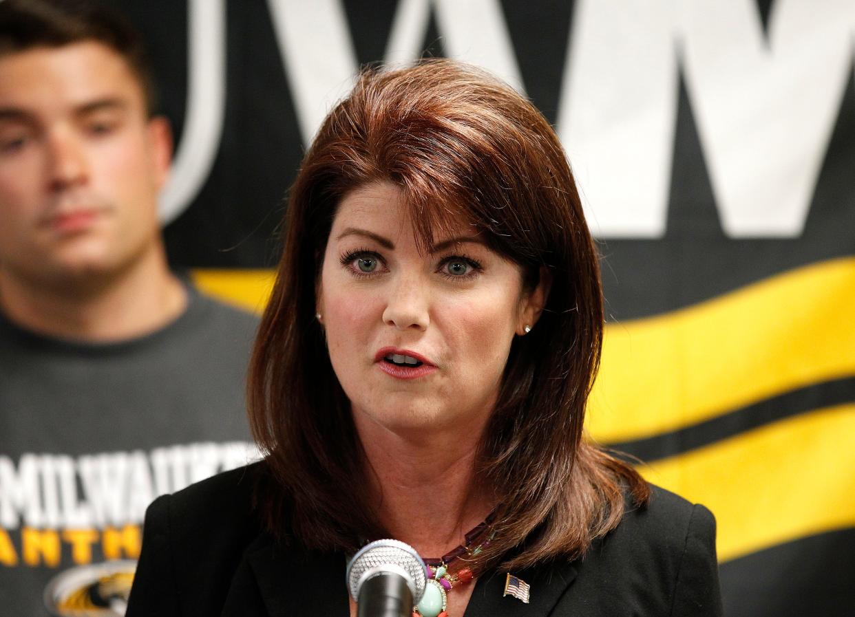 Rebecca Kleefisch is a Republican candidate for governor.