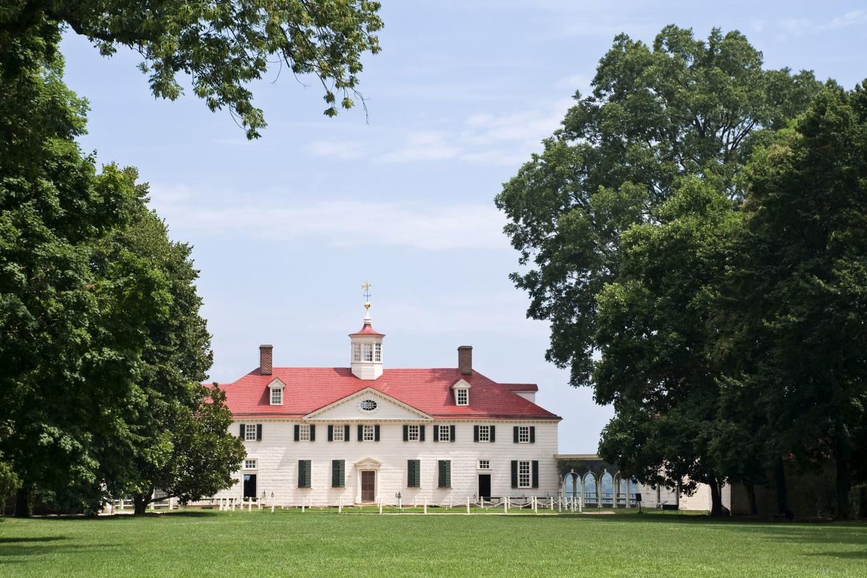 Mount Vernon, home of former president George Washington, Virginia