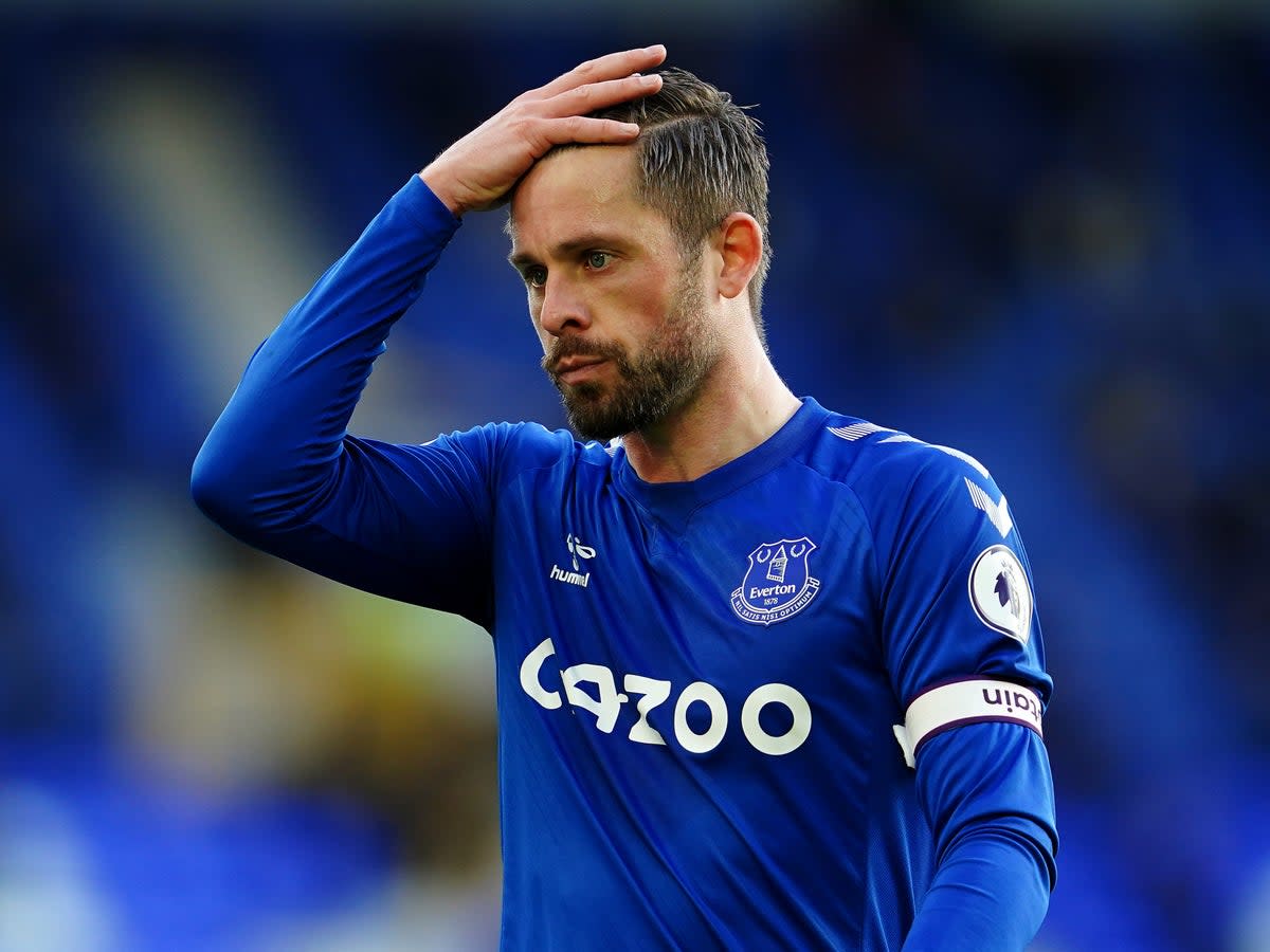 Gylfi Sigurdsson in action against Wolves in May, 2021 (Getty Images)