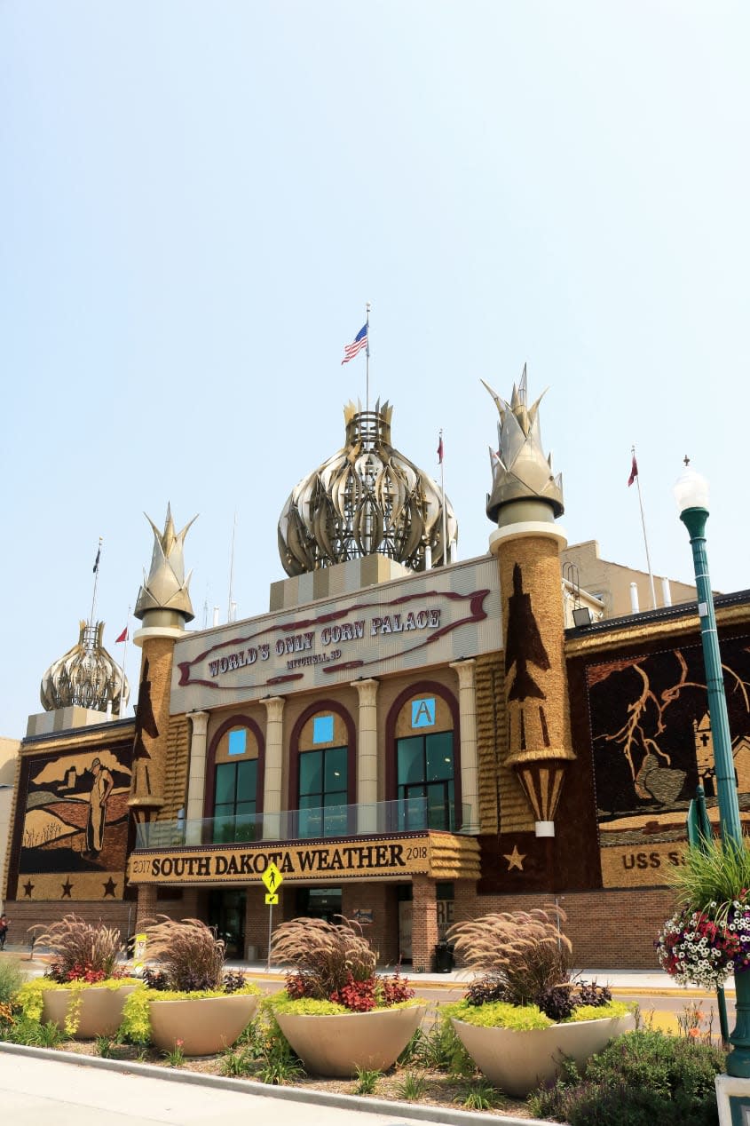 The Corn Palace.