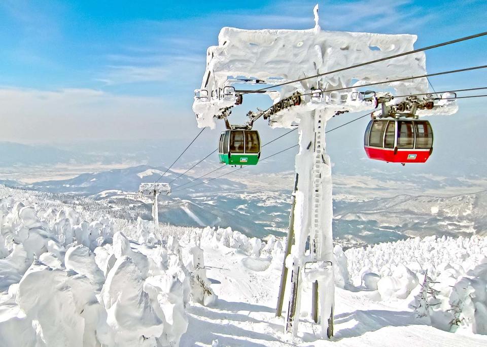 日本旅遊｜藏王樹冰祭2023開催！坐纜車俯瞰七彩樹冰奇觀/雪地車穿梭樹冰林 附一日遊優惠推介