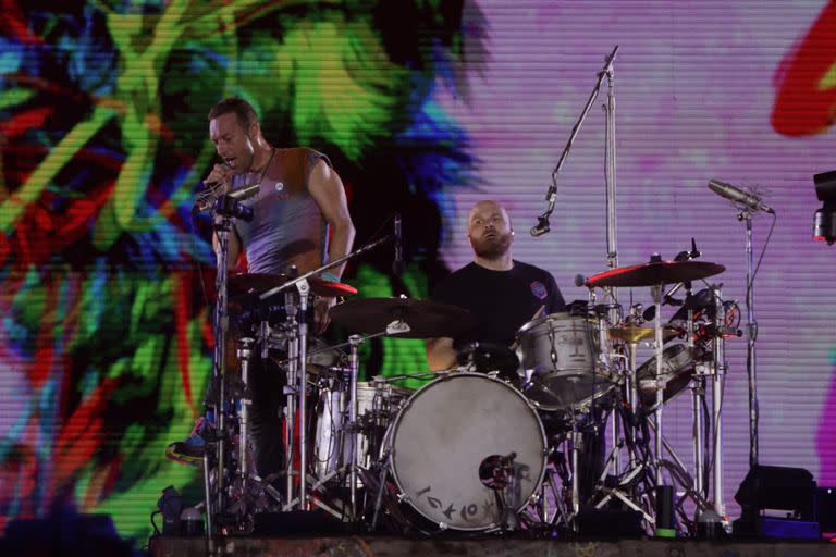 Coldplay compartió con el público argentino la primera función en River de su tour Music Of The Spheres.