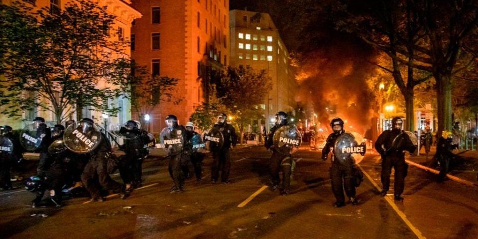 washington dc police protests