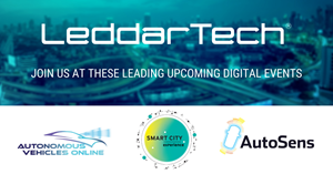 LeddarTech Announces Participation at Three Major Digital Events Focused on ADAS and AD in November 2020