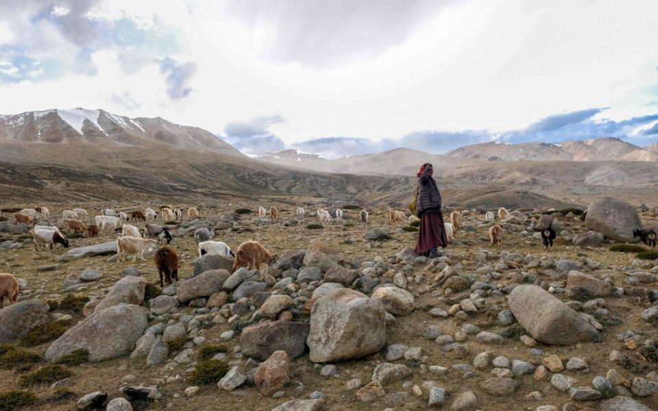 Leh district of Ladakh, bordering China - NOEMI CASSANELLI/AFP via Getty Images