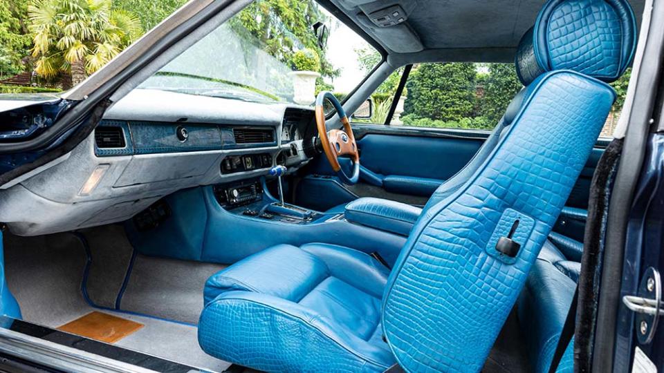 Inside the 1987 Jaguar XJ-S V12 HE Lynx Eventer by Paolo Gucci