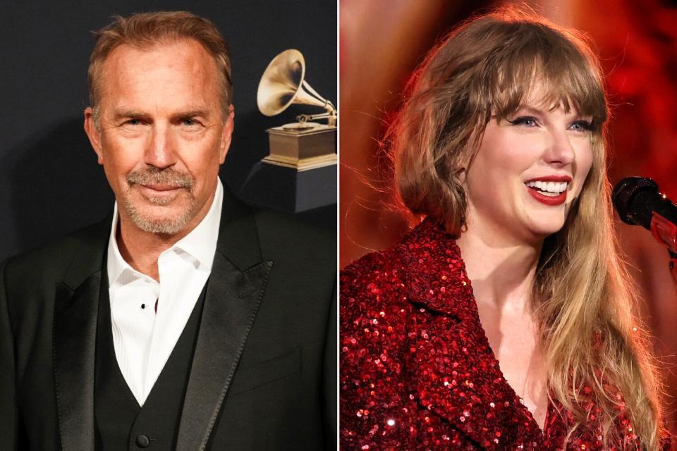 Kevin Costner Attends Taylor Swift Eras Tour