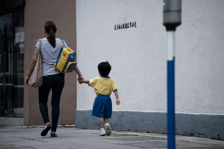 Authorities in Hong Kong have shut kindergartens and primary schools early for the Chinese New Year break to reduce contact between students in crowded environments because of a flu outbreak