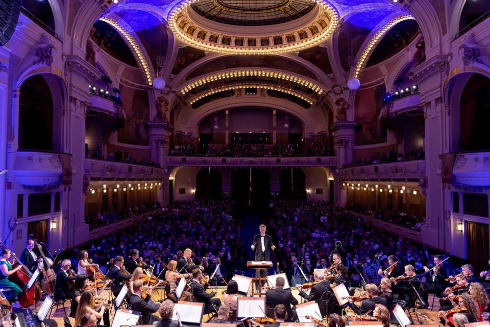 The Czech National Symphony Orchestra.