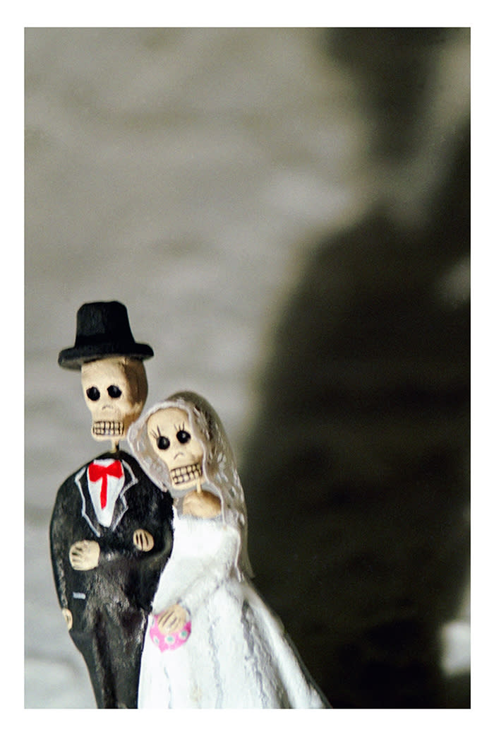 Halloween wedding. (Photo: Getty Images)