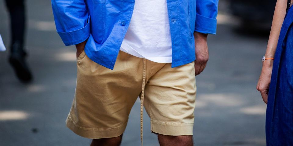 <p>The best way to take it easy and stay stylish all summer long is by picking clothes that are lightweight and nonrestrictive, but still look put-together. First up on our list: drawstring shorts. They feel like sweatpants but, when worn right, they don't look like you're wearing your PJs in public. Pair them with everything from tees and sneakers to a lightweight jacket and a pair of espadrilles for that louche vacation vibe. Here are 10 of the coolest ones to wear this season.</p>