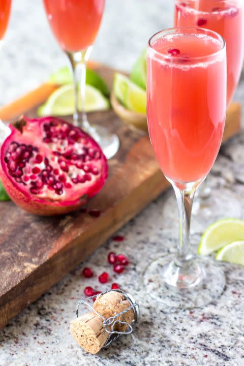 Mexican Pomegranate Mimosa