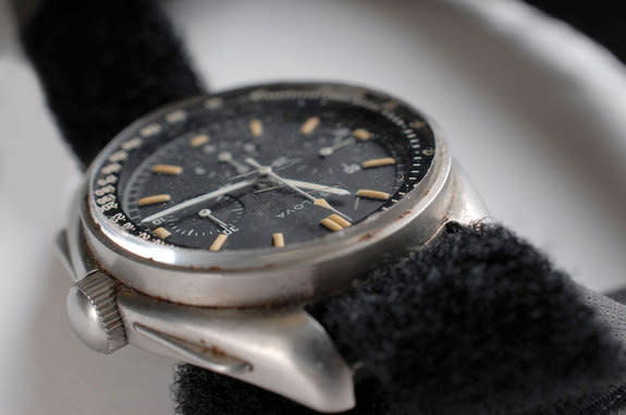 Apollo 15 astronaut David Scott's Bulova wristwatch worn on the moon.