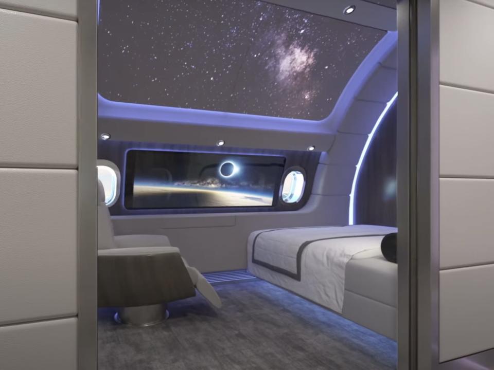 Lufthansa Technik A330 VIP cabin concept.