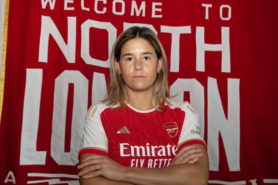 Kyra Cooney-Cross signs for Arsenal Women (Arsenal FC via Getty Images)