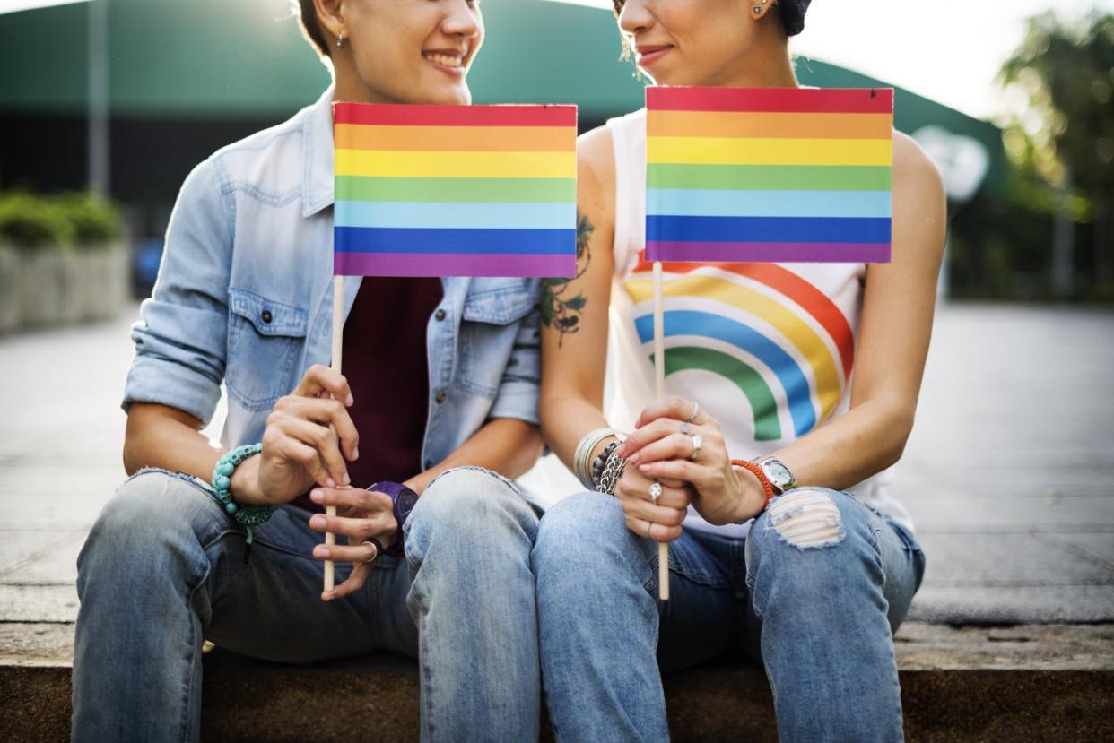 <span class="caption">Biological factors shape sexual preference.</span> <span class="attribution"><a class="link " href="https://www.shutterstock.com/image-photo/lgbt-lesbian-couple-moments-happiness-concept-575079754?src=-1-53" rel="nofollow noopener" target="_blank" data-ylk="slk:Rawpixel.com/SHutterstock.com;elm:context_link;itc:0;sec:content-canvas">Rawpixel.com/SHutterstock.com</a></span>