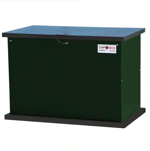 TuffBox 137-Gallon Galvanized Metal BearProof Storage Container