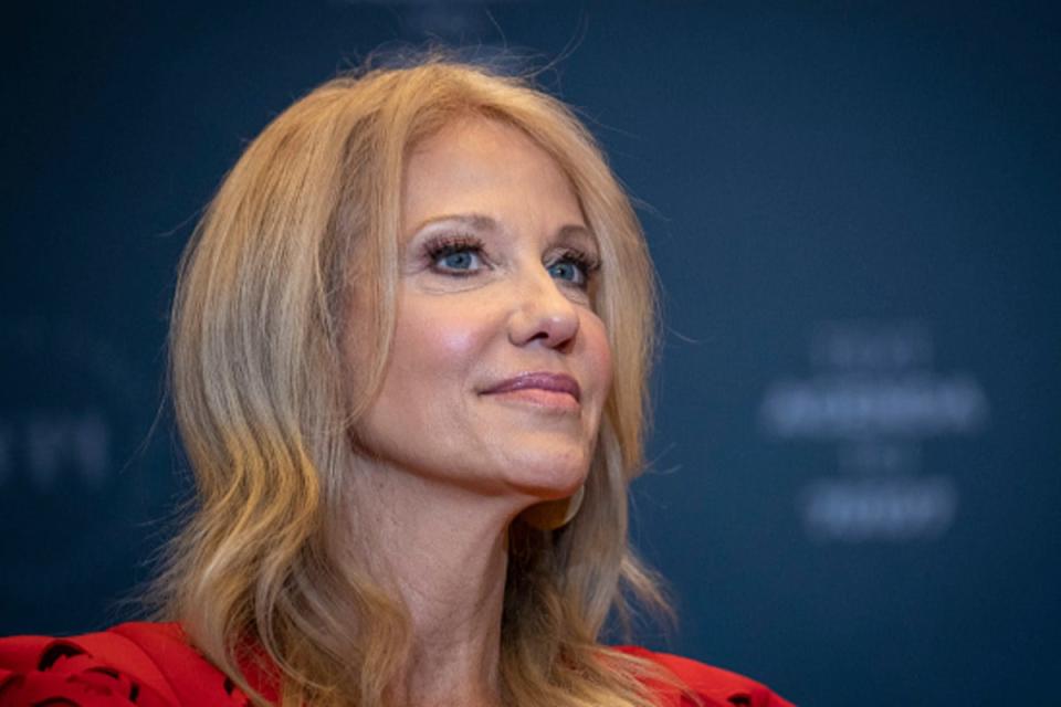 Kellyanne Conway denies badmouthing JD Vance, though she admits she wanted Marco Rubio as Trump’s pick for VP (Getty Images)