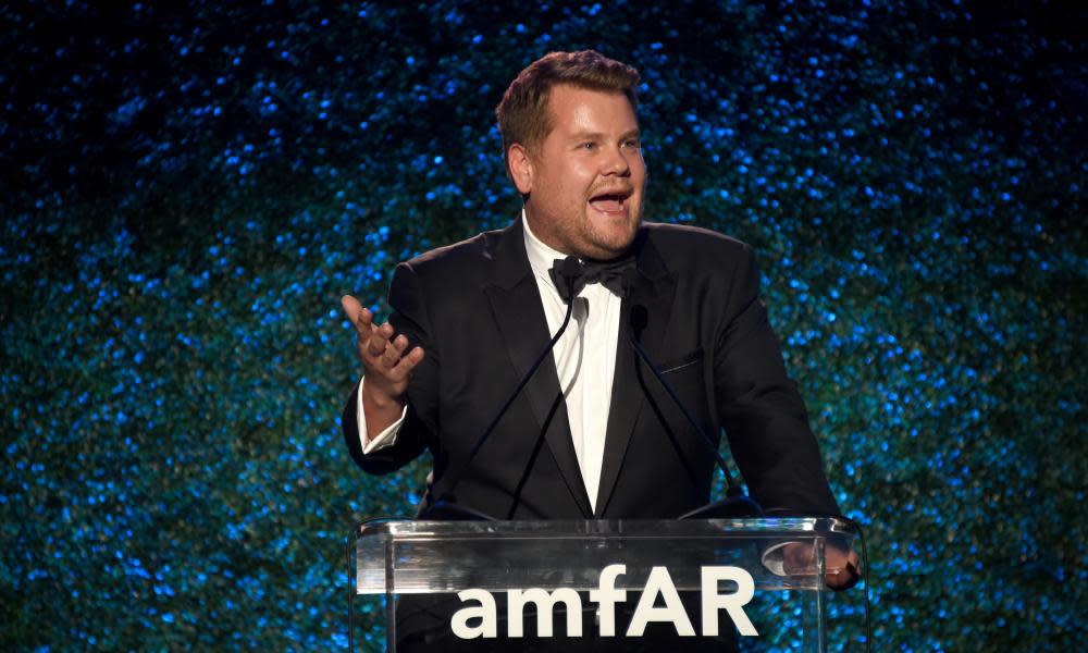 James Corden in Los Angeles last Friday.