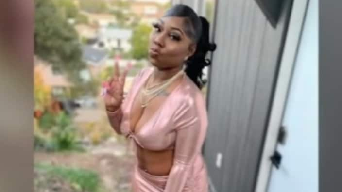 Breahna Stines (above) and her older sister were shot to death Sunday at Stines’ 20th birthday party, along with two other victims who have not been publicly identified. (Photo: Screenshot/ABC 7)