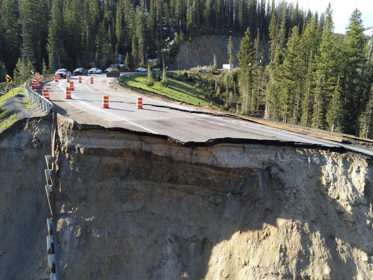 A landslide in Wyoming deepens the disparities between the ultra-wealthy and local workers