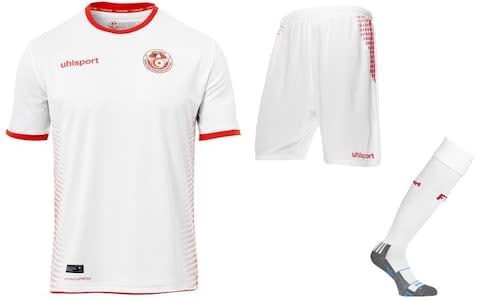 Tunisia 2018 Russia World Cup home kit - Credit: Uhlsport