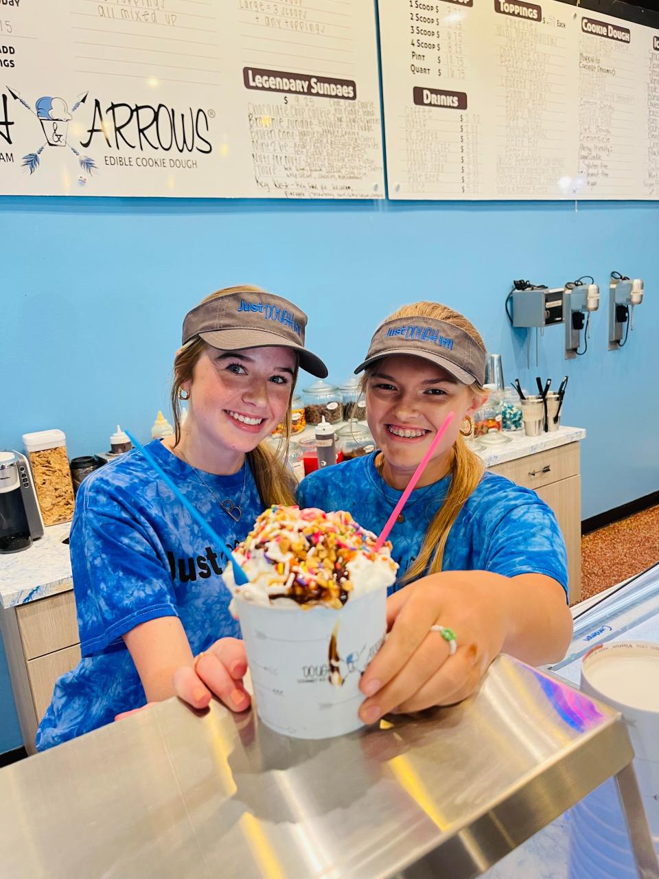 Dough & Arrows Gourmet Ice Cream and Cookie Dough opened in Bossier City on June 8, 2022.