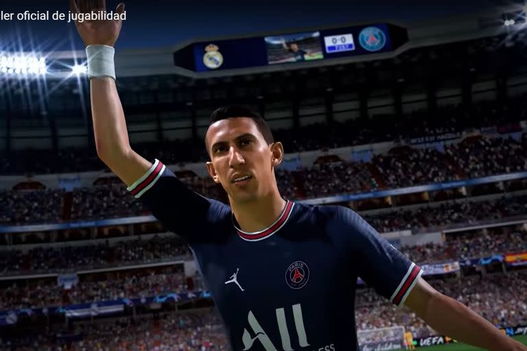 El videojuego FIFA 22, con fuertes innovaciones en la captura de detalles de los jugadores