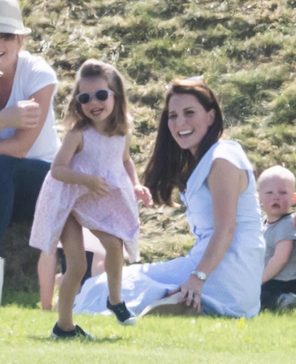 She had her mum laughing. Photo: Getty