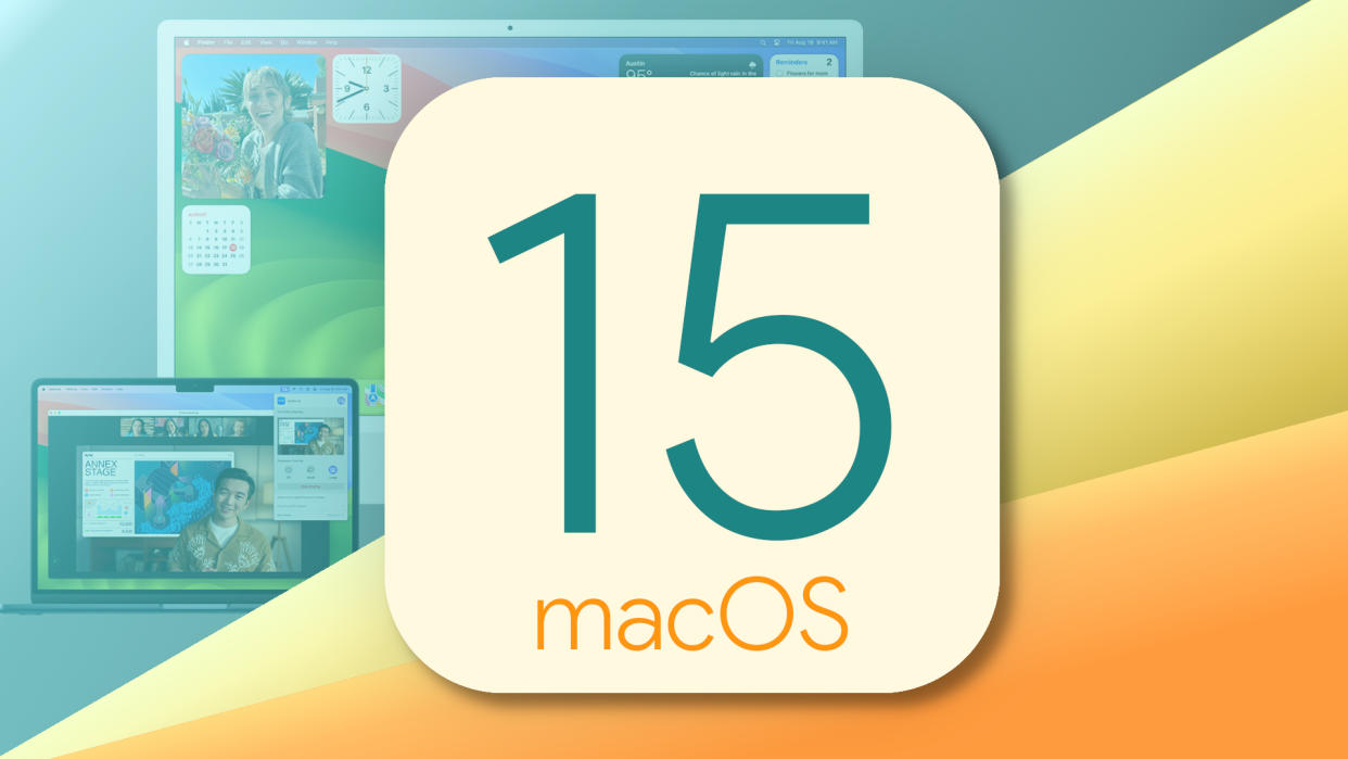  MacOS 15 WWDC mockup tile. 