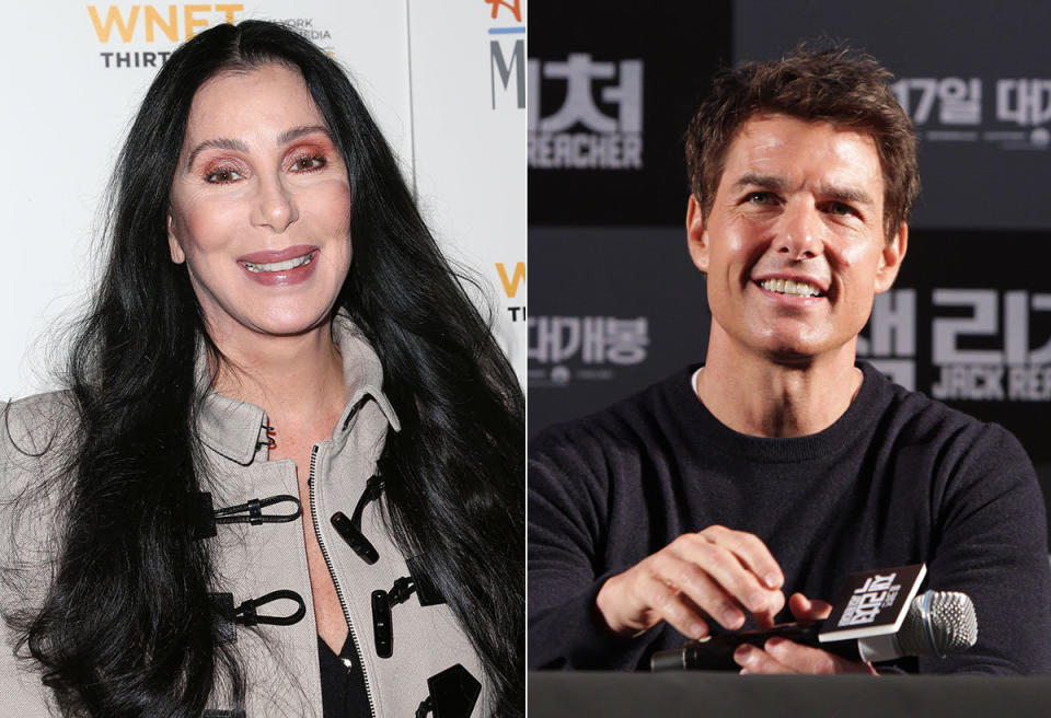 Before Tom had to reportedly audition ladies for the part, Cher was his main squeeze. Back in the mid '80s and before he became a huge star, the two were going strong. "<a href="http://www.huffingtonpost.com/2008/04/30/cher-dishes-about-dating_n_99543.html">He was so wonderful. And I was so crazy about him</a>," said the iconic singer in 2008. "And he was so, like, different. He was a shy boy. He didn't have any money."