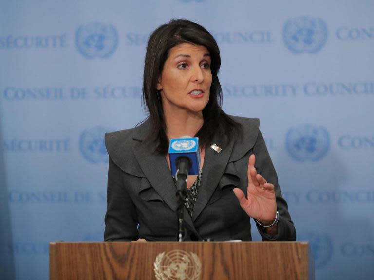 Palestinians respond with outrage to 'blackmail' threat from Donald Trump and Nikki Haley
