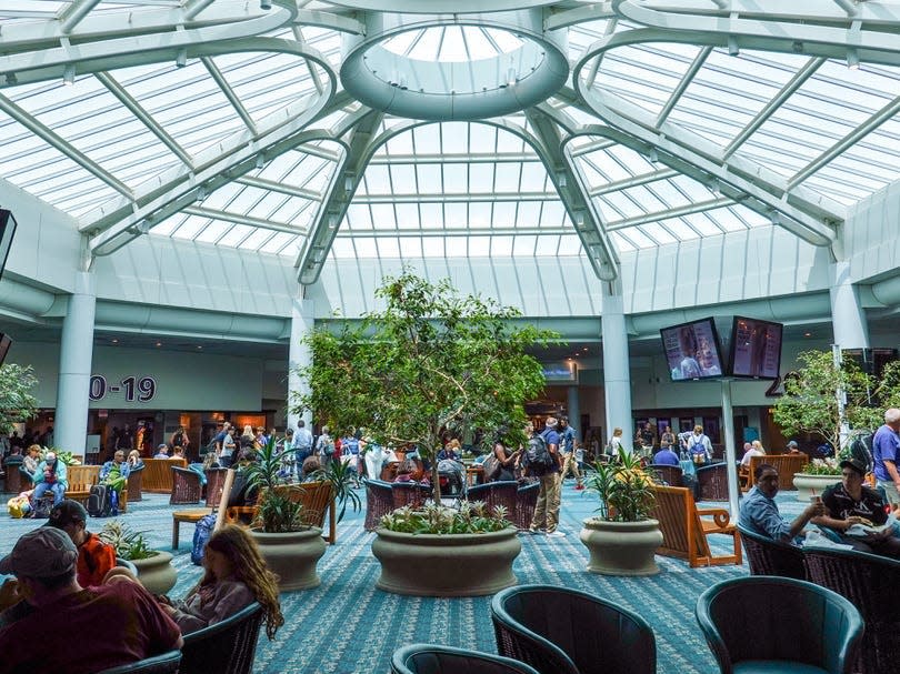 Orlando International Airport.