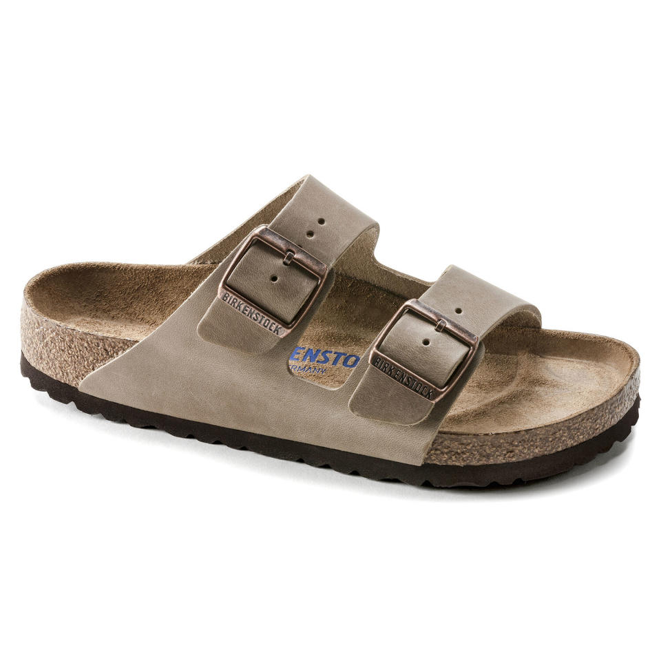 <p><a href="https://go.redirectingat.com?id=74968X1596630&url=https%3A%2F%2Fwww.birkenstock.com%2Fus%2Farizona-oiled-leather%2Farizona-core-oiledleather-softfootbed-eva-u_7888.html&sref=https%3A%2F%2Fwww.harpersbazaar.com%2Ffashion%2Ftrends%2Fg43238897%2Fbest-comfortable-walking-sandals%2F" rel="nofollow noopener" target="_blank" data-ylk="slk:Shop Now;elm:context_link;itc:0;sec:content-canvas" class="link ">Shop Now</a></p><p>Arizona Sandals</p><p>birkenstock.com</p><p>$145.00</p><span class="copyright">Birkenstock</span>