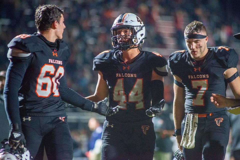 Pennsbury's Walker Murray (44) will be one of the area's top linebackers in the fall.