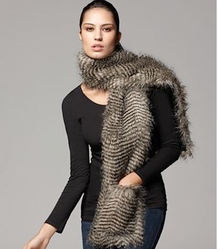 fur scarf